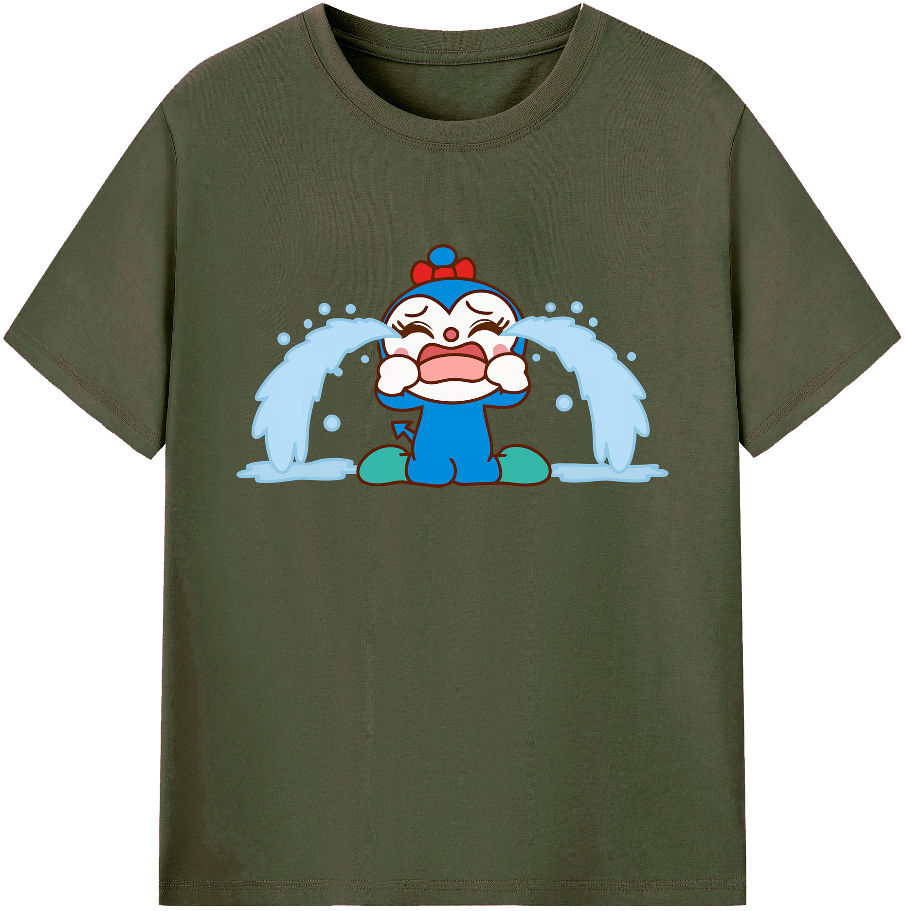 （画像用） アンパンマン Anpanman 綿100％ メンズ半袖Tシャツ｜肌触りやわらか＆通気性